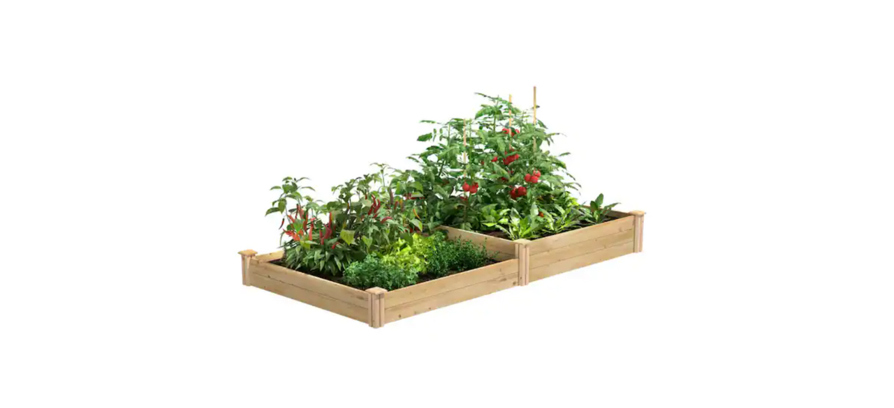 Greenes Fence Cedar Raised Garden Bed