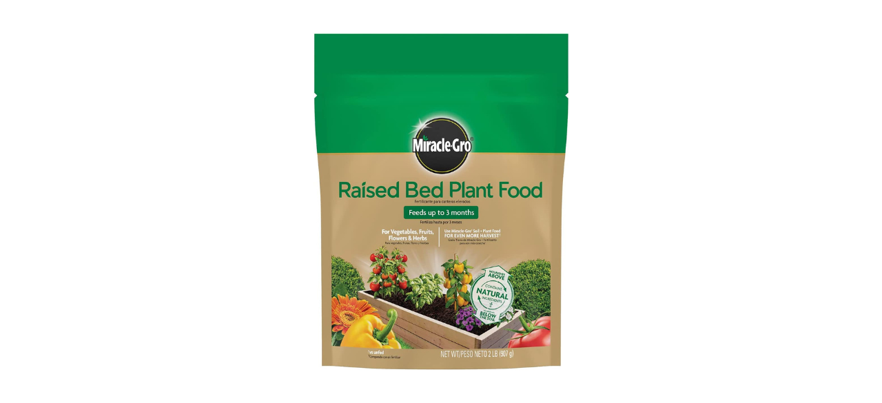 Miracle-Gro Raised Bed Plant Food