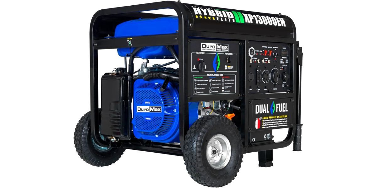  DuroMax XP13000EH Dual Fuel Portable Generator