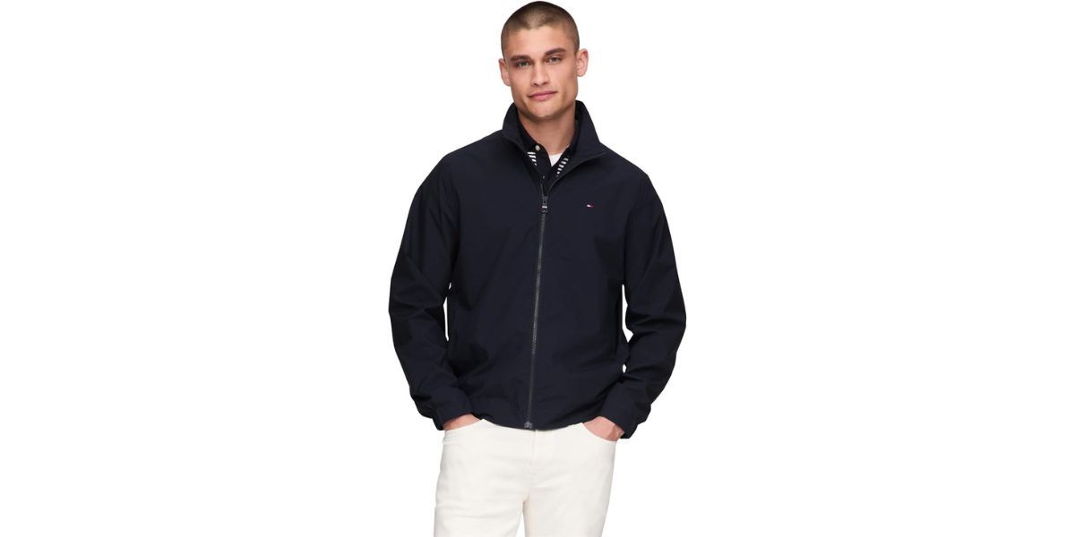 Tommy Hilfiger Men's Lightweight Flag Jacket