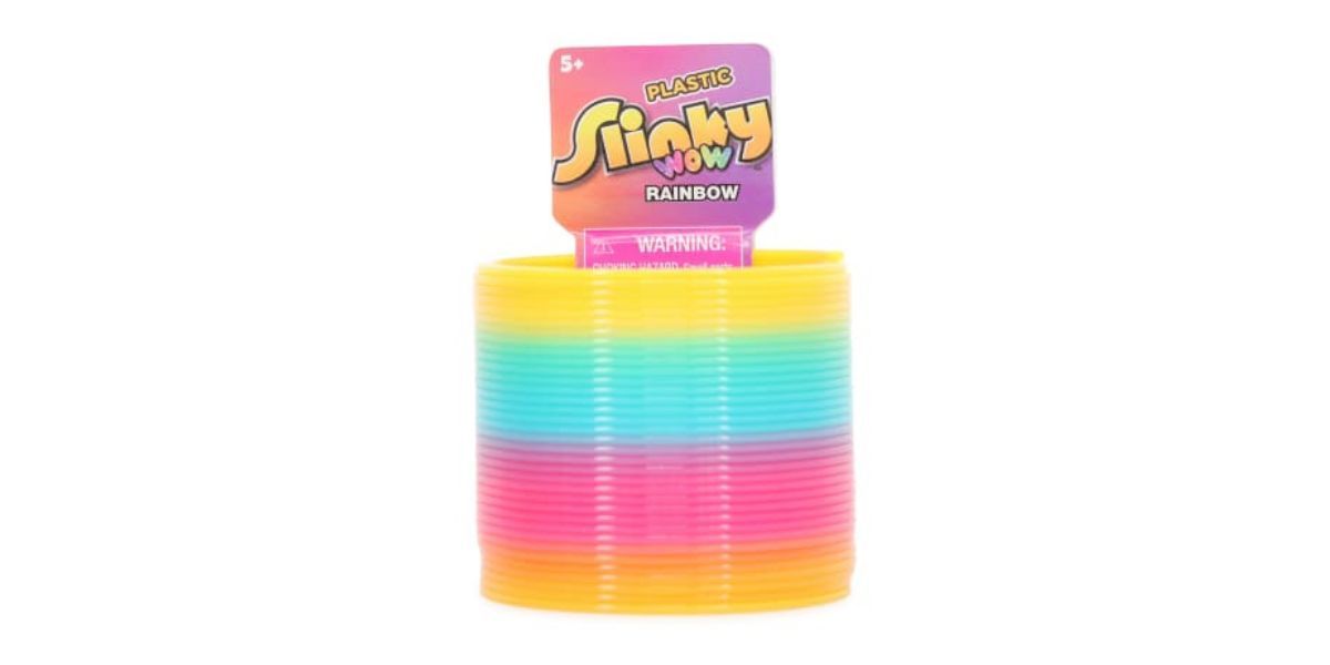 Plastic Rainbow Slinky