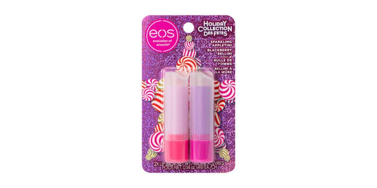 EOS Holiday Collection Lip Balm 2-Pack