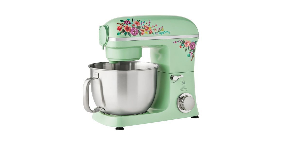 The Pioneer Woman 5 Quart 600W 6-Speed Professional Stand Mixer 