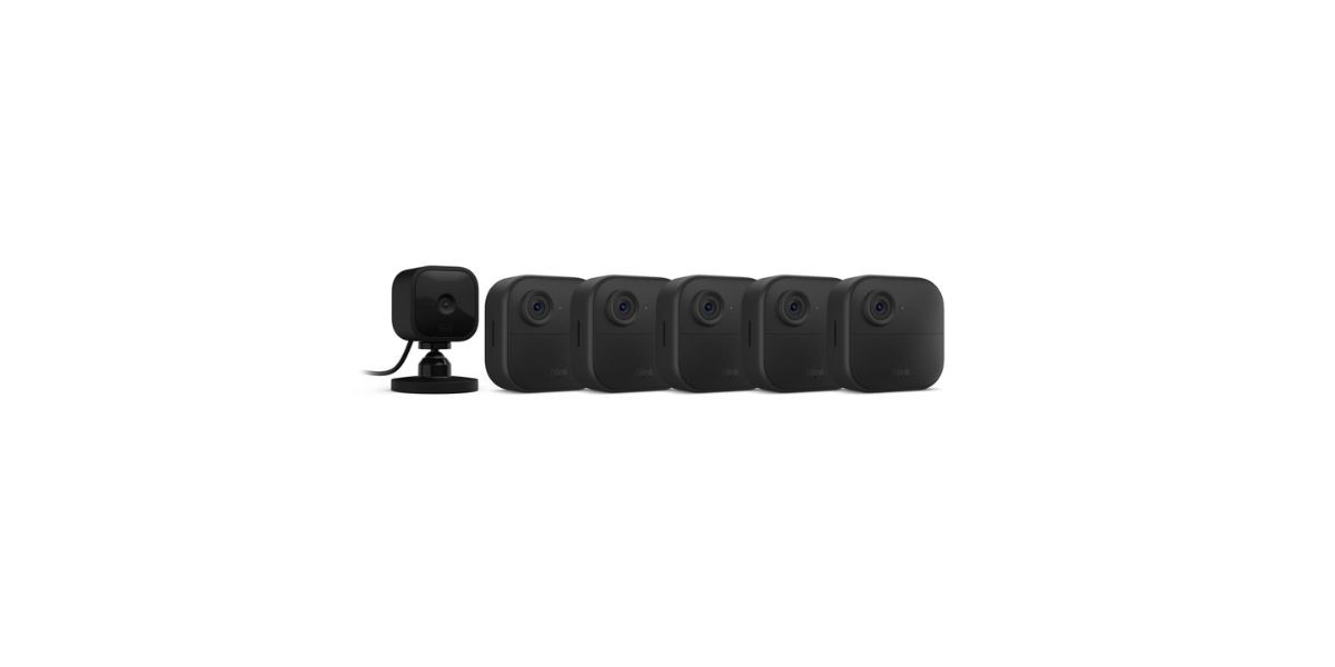 Blink Outdoor 4 (4th Gen) + Blink Mini 5-camera system