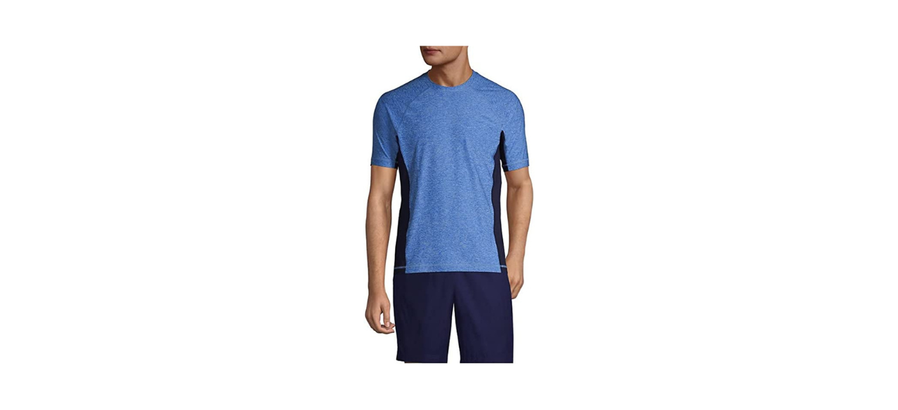 Best Lands' End Short Sleeve Swim Tee