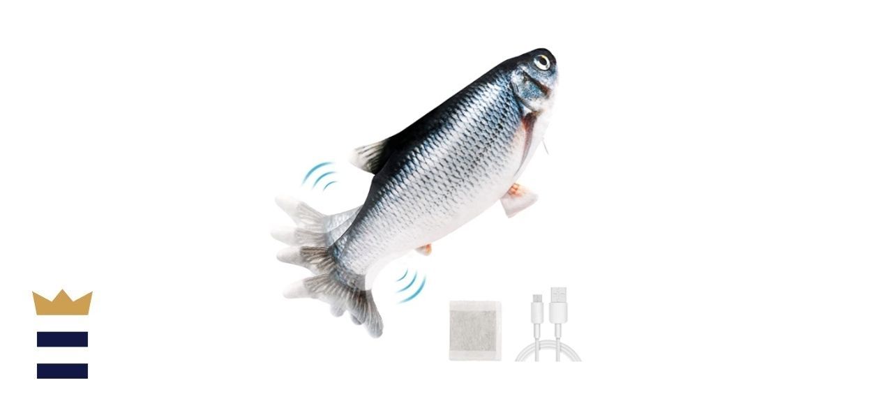 UPSKY Electric USB-Rechargeable Realistic Flopping Fish