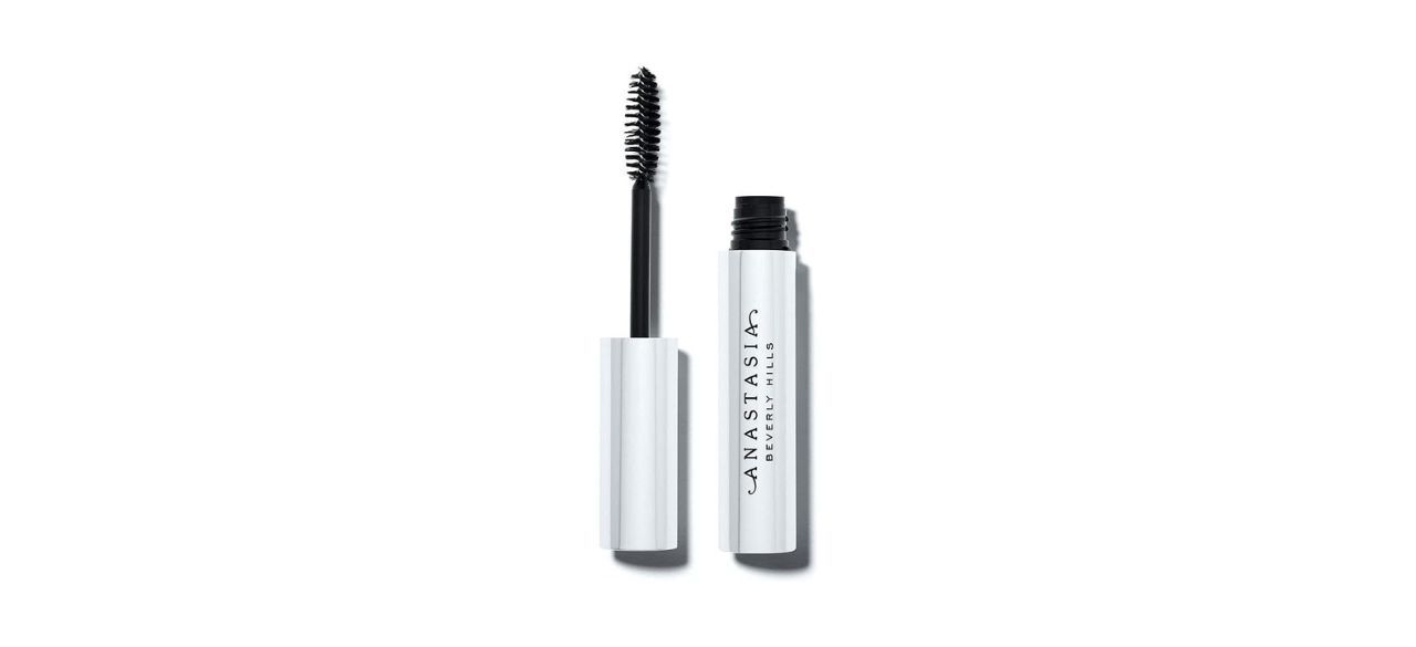 Brow gel container and applicator