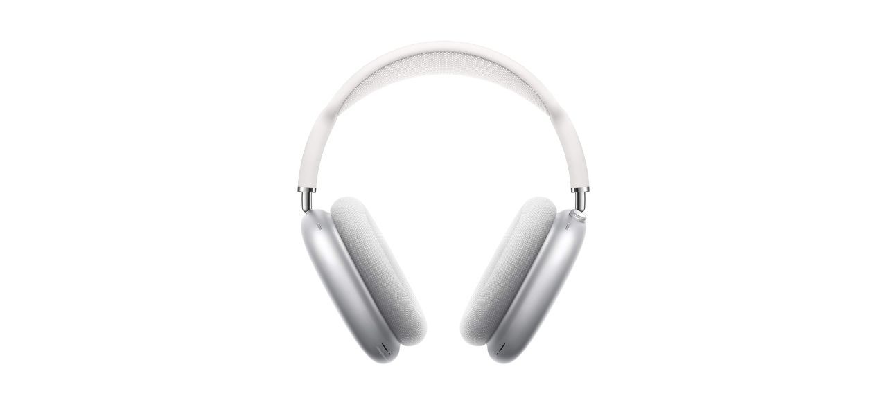 Wireless on-ear headphones in white