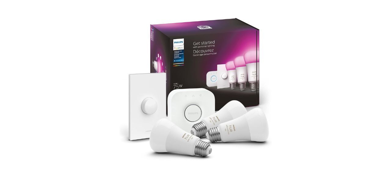 5-piece Philips Hue smart light kit with box