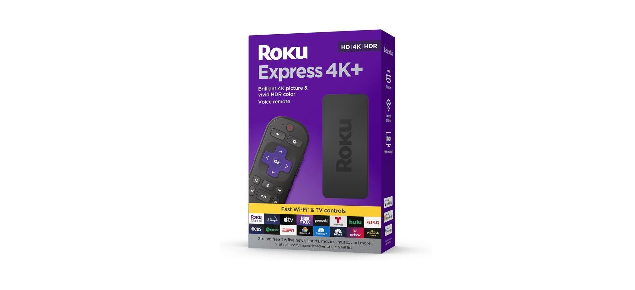 Roku streaming device in box
