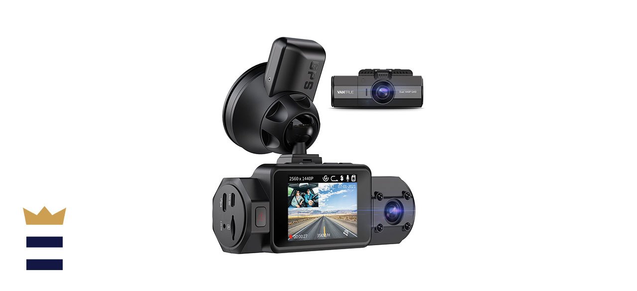 Vantrue N2S 4K Uber Dual Dash Cam with GPS