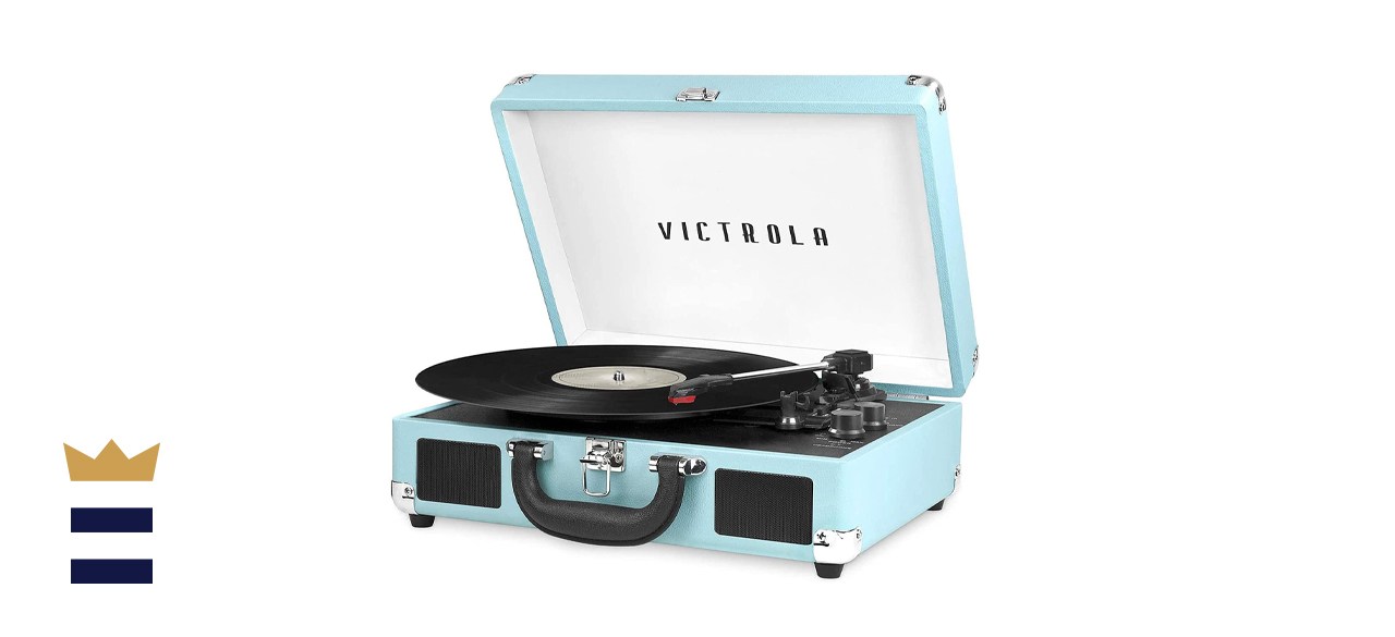 Victrola Vintage 3-Speed Portable Suitcase Record Player