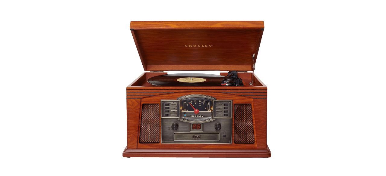 Crosley CR42D-PA Lancaster 3-Speed Turntable