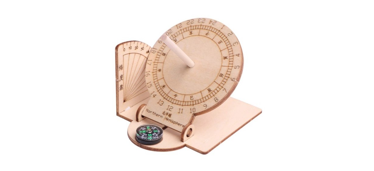 VORCOOL Equatorial Sundial Clock