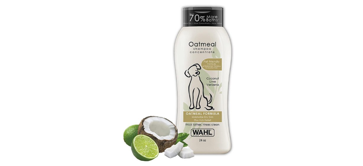 Wahl Dry Skin And Itch-Relief Oatmeal Formula Shampoo For Dogs