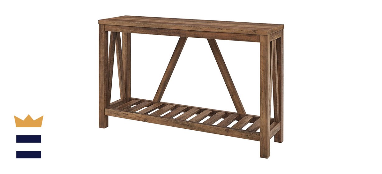 Walker Edison Modern Farmhouse Console Table