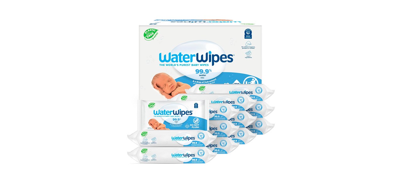 WaterWipes Plastic-Free Original Baby Wipes