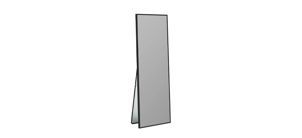 Martinsen Rectangle Metal Mirror on white background