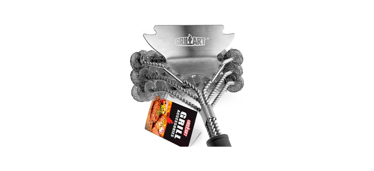 Weetiee GrillArt Grill Brush and Scraper