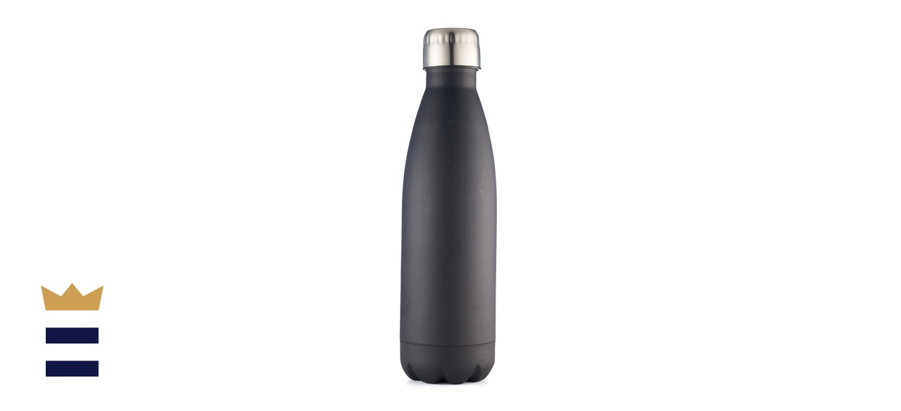 Wellness 17-Ounce Double-Wall Stainless Steel Water Bottle