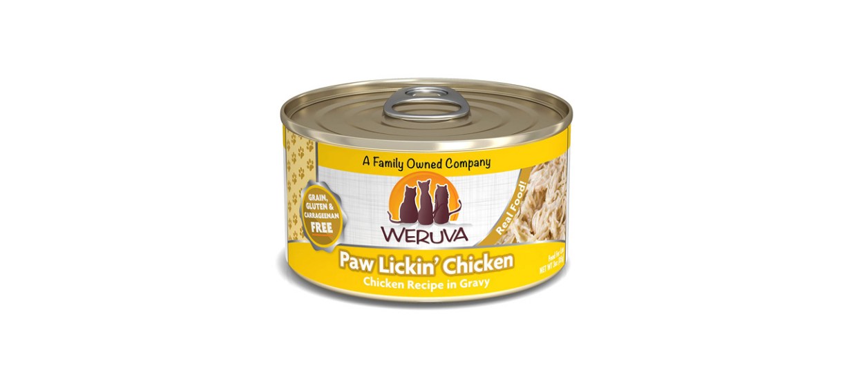 Weruva Classic Cat Food, Paw Lickin’ Chicken With Chicken Breast in Gravy