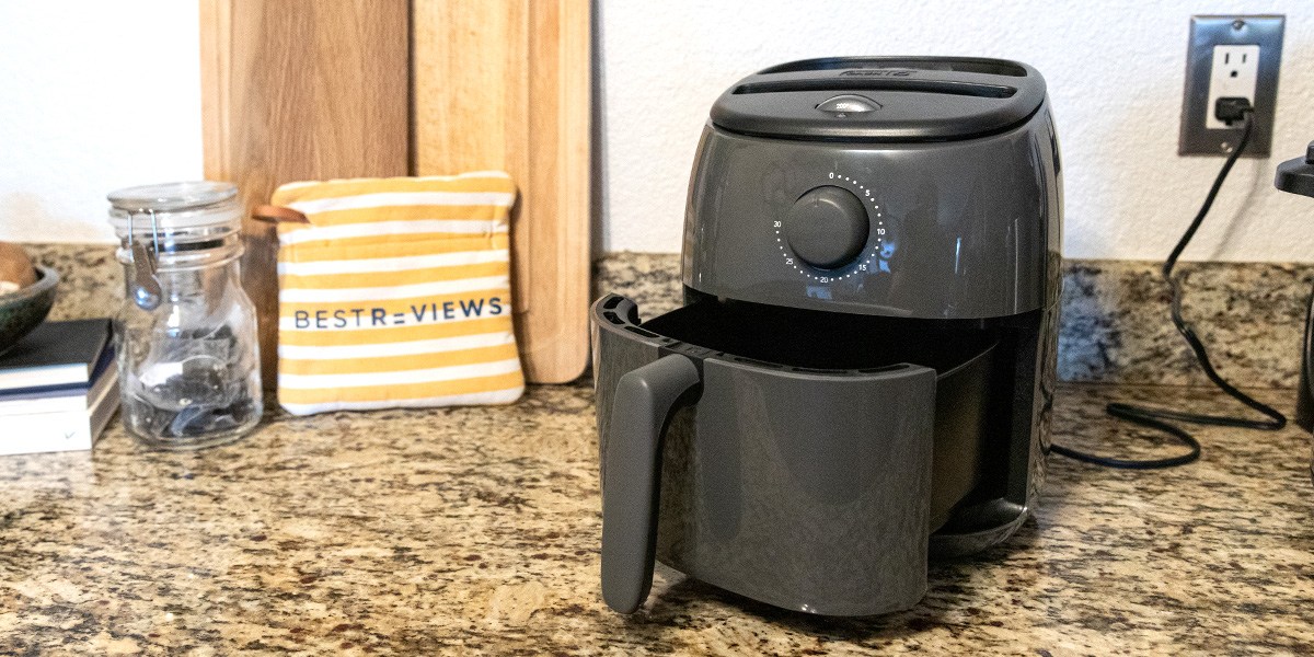 Air fryer on countertop