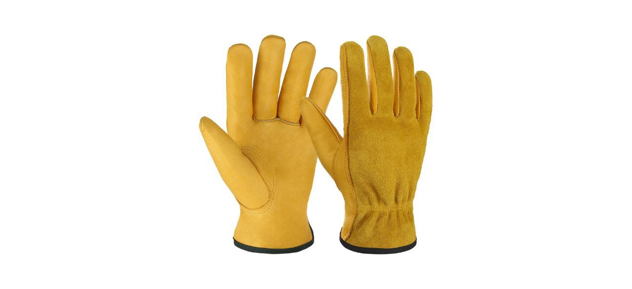 Ozero Leather Work Gloves