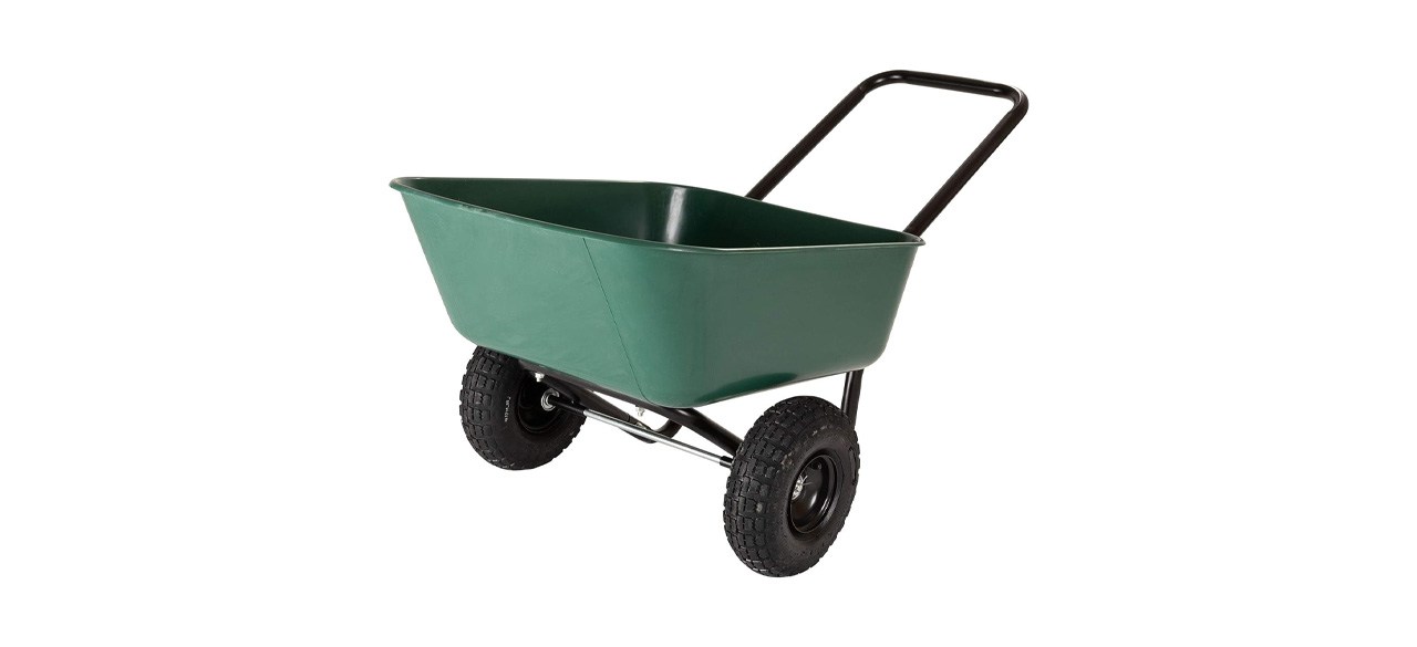 Garden Star Dual-Wheel Wheelbarrow