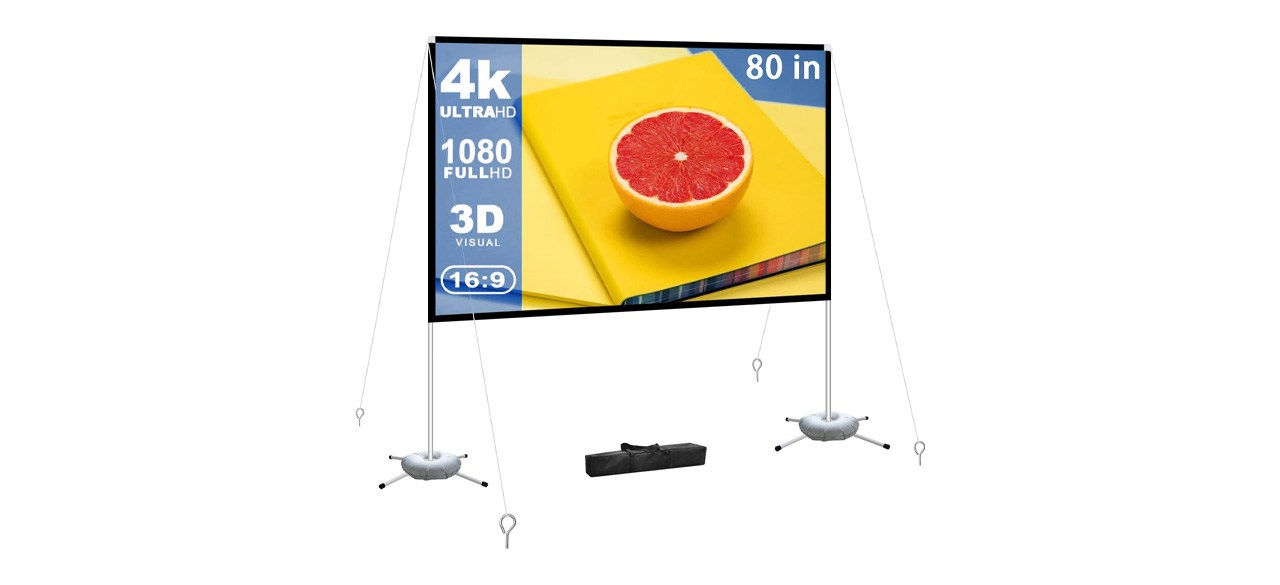 Best Wediou Projector Screen with Stand