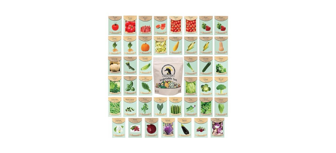 Black Duck Brand 43 Assorted Vegetable and Herb Seed Packets