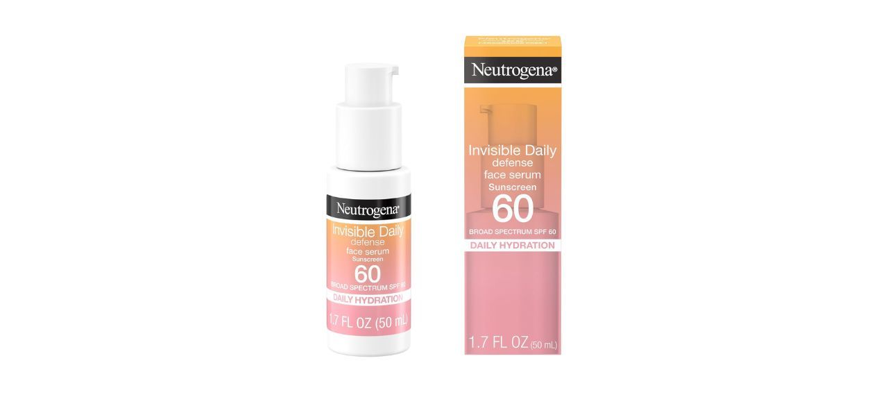 Neutrogena Invisible Daily Defense Face Sunscreen + Hydrating Serum