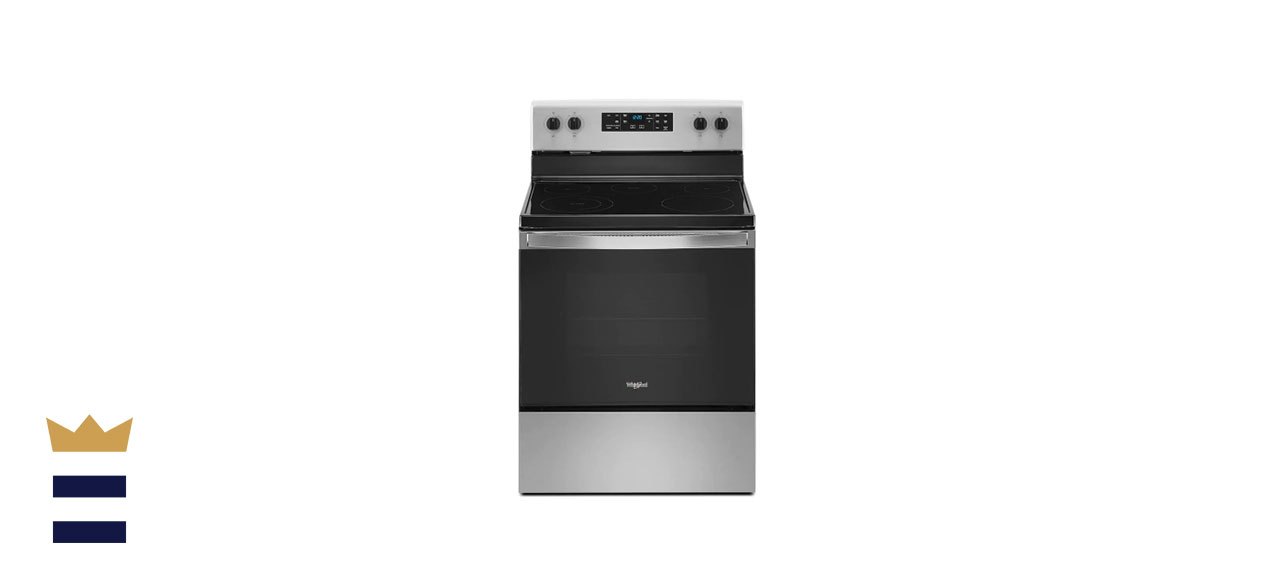 Whirlpool WFE505W0JS 5.3 Cubic Foot Electric Range