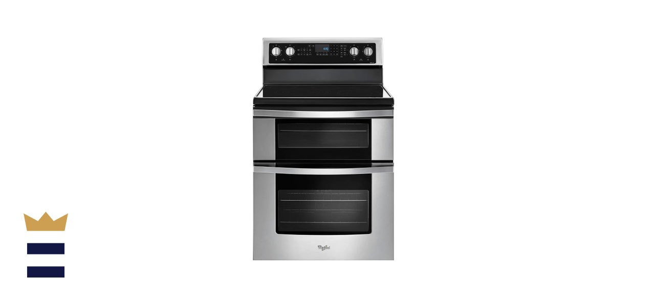 Whirlpool WGE745C0FS 6.7 Cubic Foot Double Oven Electric Range