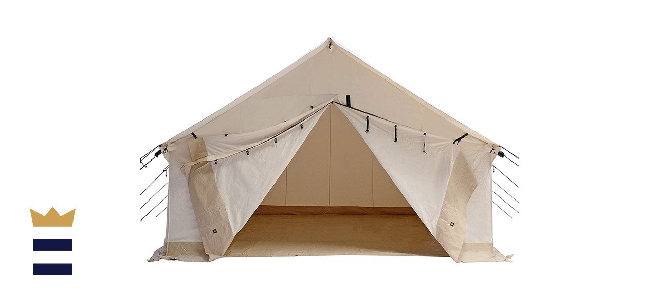 White Ducks Alpha Canvas Wall Tent