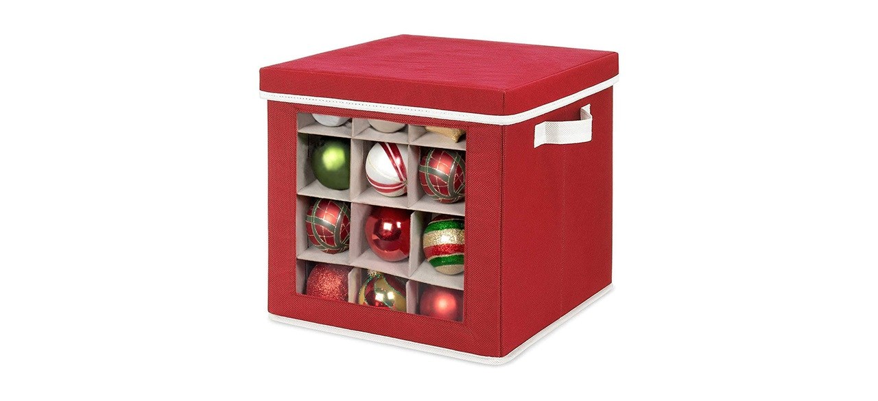 Whitmor Ornament Storage Box