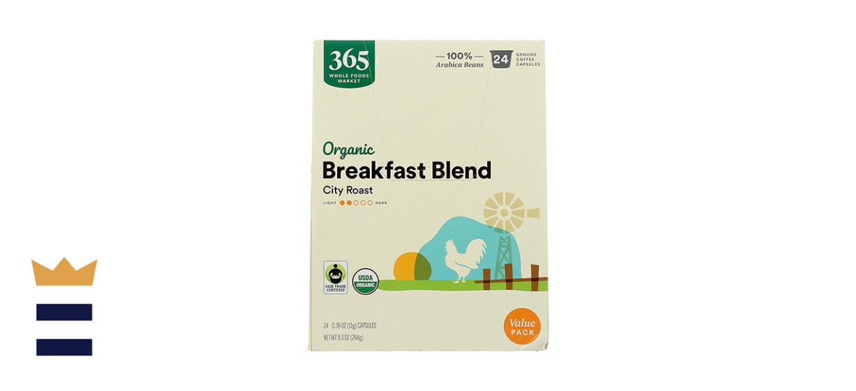 Whole Foods Market Organic Breakfast Blend Coffee Capsules