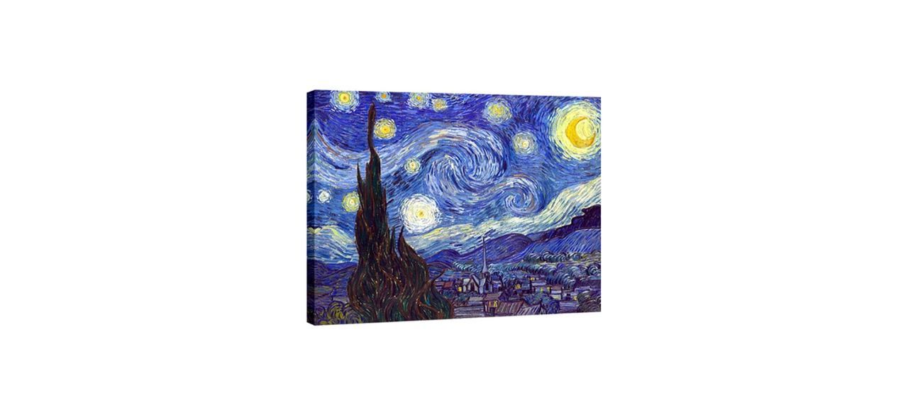 Wieco Starry Night white background