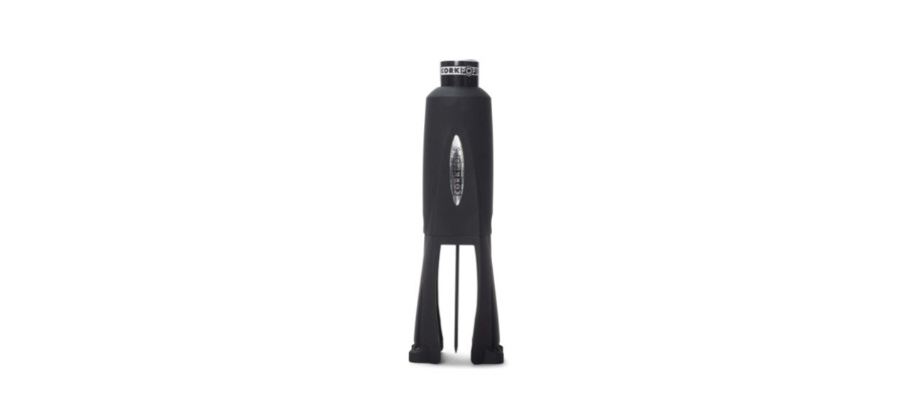 Cork Pops Matte Black Legacy Wine Bottle Opener With 4-Blade Foil Cutter