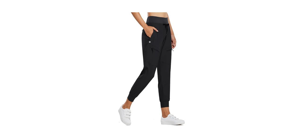 Baleaf Lightweight Jogger Hiking Pants With Zipper Pockets