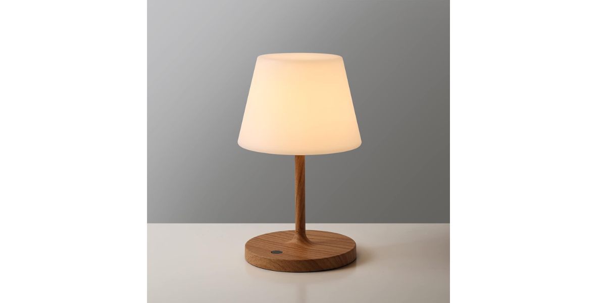 WEILAILUX Outdoor Battery Operated Table Lamp
