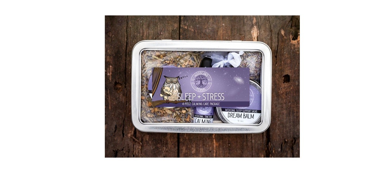 WoodlandHerbal Sleep And Stress Care Package