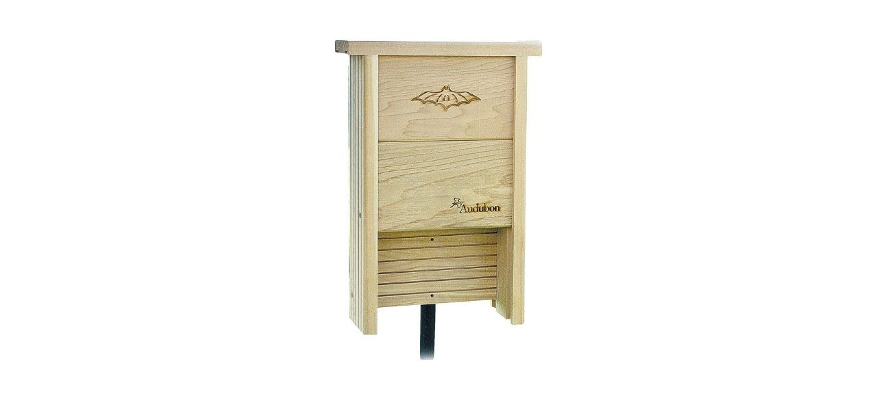 Woodlink Audubon Light Brown Wooden Bat Shelter Model