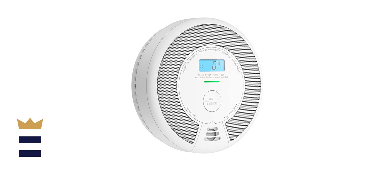 X-Sense 10-Year Battery Combination Smoke &amp; Carbon Monoxide Alarm Detector with LCD Display