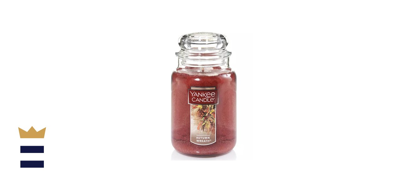 Yankee Candle Autumn Wreath 22-oz. Large Jar Candle