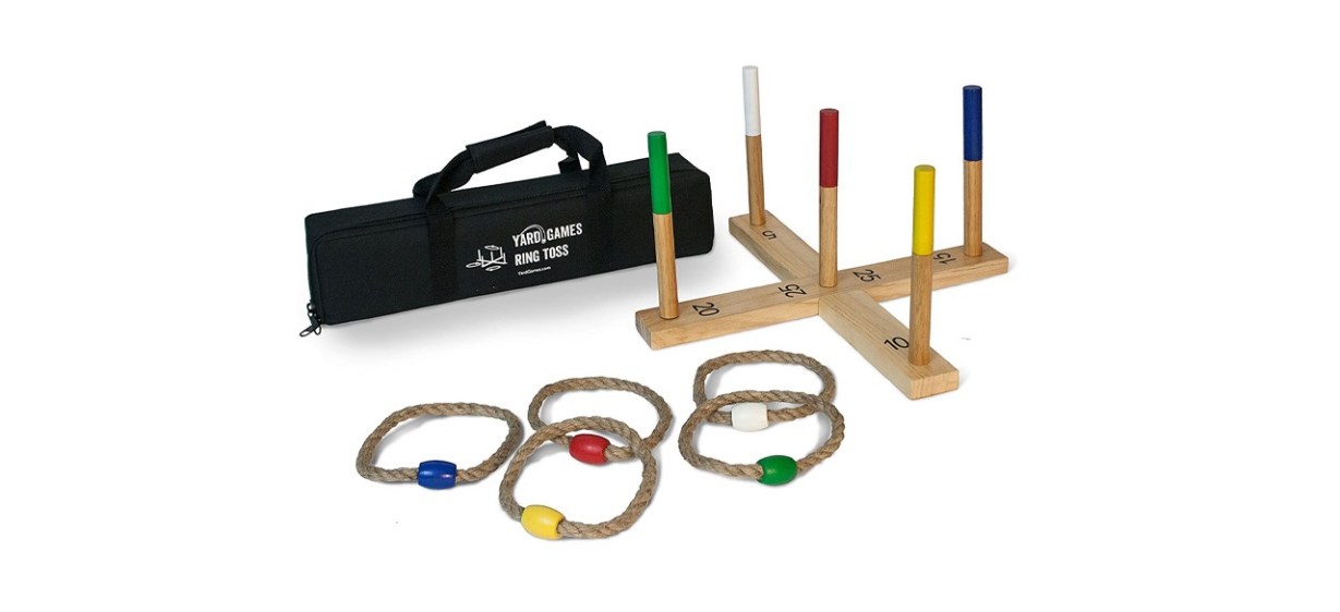 Yard Games Ring Toss Game Premium Set