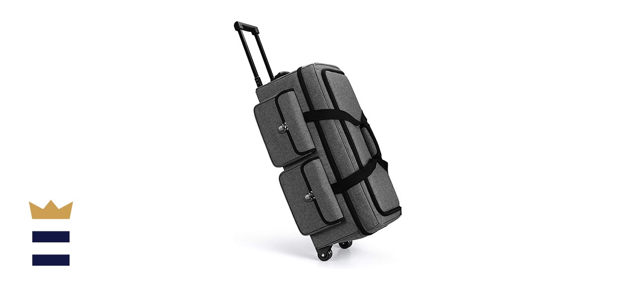 Yarwo Rolling Craft Tote Bag with Wheels Yarwo Rolling Craft Tote Bag with Wheels