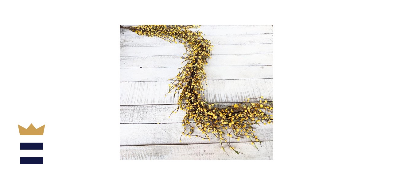 Yellow Berry Modern Farmhouse Garland