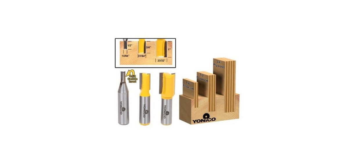 Yonico Router Bits Set