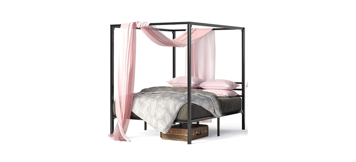 Zinus Patricia Metal Framed Canopy Bed