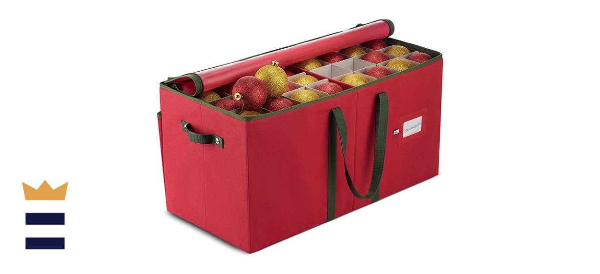 Zober Large Christmas Ornament Storage Box Zober Large Christmas Ornament Storage Box